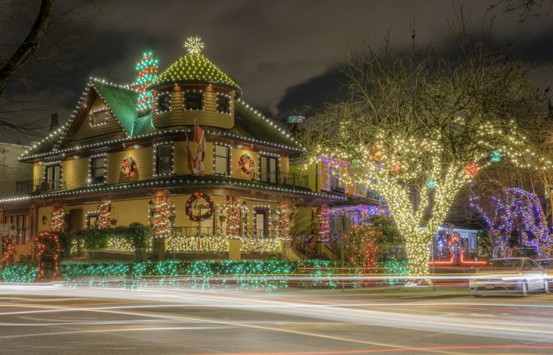 Festive Holiday Light Displays