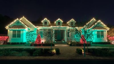 Decorated Residential Homes