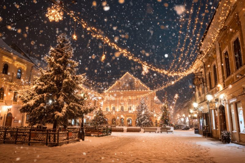 Xmas Lights Installation